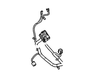 Chevy 23488044 HARNESS,FRONT SIDE DOOR DOOR LOCK DOOR WIRING(PART OF 32)(LABELED 23488044)