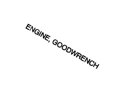 Cadillac 88984253 ENGINE,GASOLINE (SERVICE NEW)(SEE ADDITIONAL INFORMATION ICON)(INCLUDES 102)(*01,02,03)