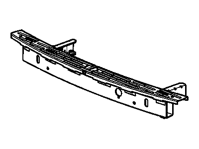 GMC 25938523 BAR,REAR BUMPER IMP(INCLUDES 25)(W/O HITCH)