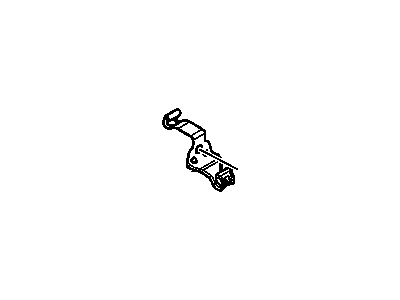 Chevy 15733984 CLIP,PARKING BRAKE REAR CABLE(BLACK)(52MM WIDTH W/10.7MM HOLE OFFSET W/CLIPS @ BOTH ENDS)