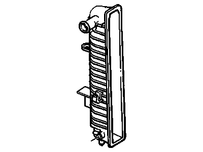 GMC 52494547 TANK,RADIATOR INLET(CODE UHL,CAB,UHM)(INCLUDES 3,4)