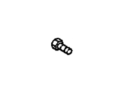 GMC 15976761 BOLT,FRONT BRAKE ROTOR(5/8-11X1.38,1.38 THREAD)(ALSO HAS A FRONT CALIPER PLATE CASTING 4152706 LH & 4152707 RH; FOR 1ST DESIGN SEE 9424231)