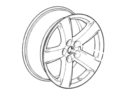 Chevy 23495269 WHEEL,FRONT & REAR(CODE AA0C)