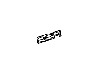 Chevy 20467622 Nameplate