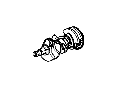 Buick 12623074 CRANKSHAFT