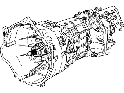 Chevy 19418484 TRANSMISSION,MANUAL(CODE A3R)