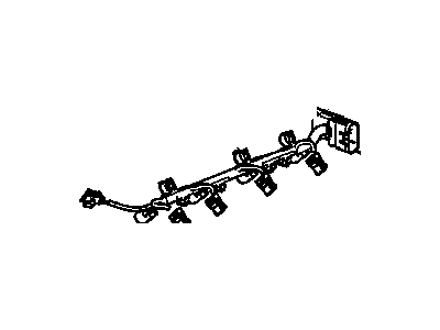 Chevy 12664869 HARNESS,FUEL INJECTOR WIRING