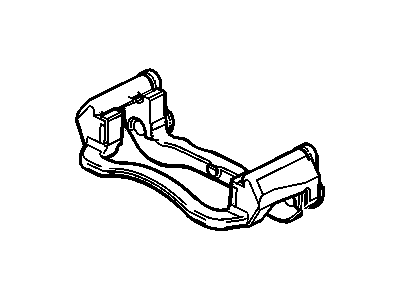 Chevy 20777337 BRACKET,REAR BRAKE CALIPER