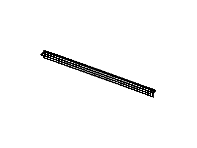 Chevy 15022995 WEATHERSTRIP,FRONT SIDE DOOR WINDOW(PART OF 10)(INNER SEALING STRIP)