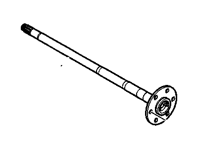 GM 15898643 Shaft, Rear Axle