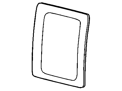 GM 15281064 Window Assembly, Rear Side Door