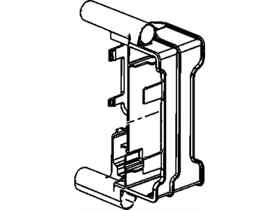 Cadillac 22818730 BRACKET,BCM(DOES NOT COME WITH HEADLAMP CONTROL MODULE BRACKET)