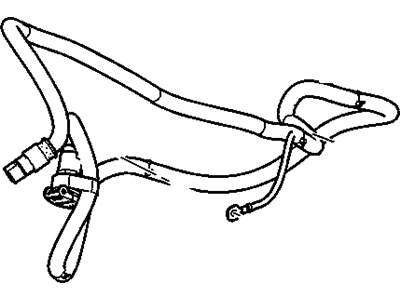 Cadillac 25876640 CORD,ENGINE COOLANT HEATER(INCLUDES 2,5,6)