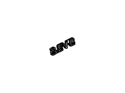 Chevy 20465450 Nameplate