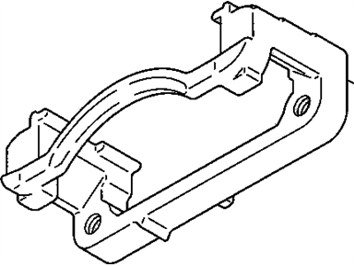 GM 25997457 Bracket, Rear Brake Caliper *Black