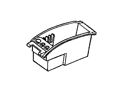 GMC 12388411 HOLDER,FRONT FLOOR CONSOLE COIN(PART OF 1)(LESS TOW HAUL)