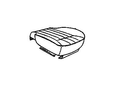 Chevy 89042712 COVER,REAR SEAT CUSHION(GRAY)