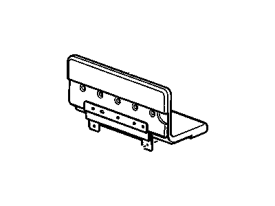 GMC 88936543 PANEL,REAR SEAT BACK FILLER(NEUTRAL)