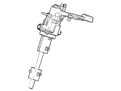 Chevy 19300507 HOUSING,SHIFT CONTROL (W/SHAFT CONTROL SHAFT)(INCLUDES 4,5)