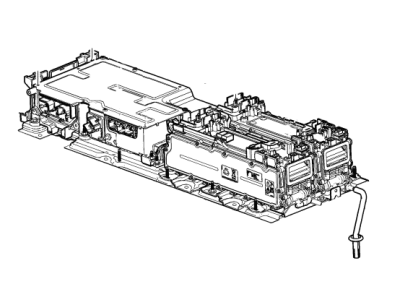 Chevy 19351636 MODULE,GENERATOR CONICAL & BATTERY(WARRANTY)(SEE GROUP 02 "DRIVE MOTOR BATTERY/PART 2" FOR DETAILED ILLUSTRATED VIEW)(INCLUDES 1-18,20-26)(REFURBISHED-NOT FOR SALE WHERE IMPORTS ARE RESTRICTED)