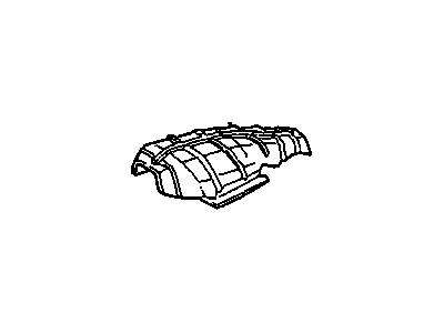 Chevy 25522034 SHIELD, CATALYTIC CONVERTER UPPER