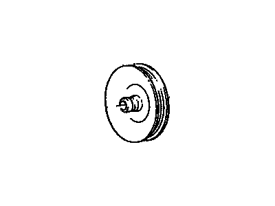 GMC 12605677 PULLEY,P/S PUMP(PHYSICAL IDENTIFICATION CODE 4004 & 5677)