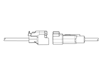 Chevy 19115670 CONNECTOR,WIRING HARNESS(ENGINE CONTROL MODULE X2)(BLACK W/GRAY TERMINAL POSITION ASSURANCE)(80-WAY FEMALE)(W/COVER)(W/O LEADS)(SIDE ELECTRIC CODE: K20)