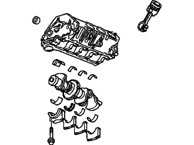 GM 12491867 Engine Asm,Gasoline 4.3L (L35)(Goodwrench Remanufacture)