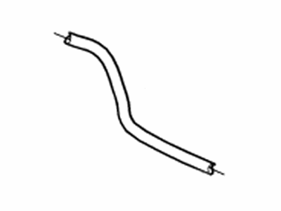 Chevy 84005103 CABLE,DIGITAL RADIO ANTENNA & NAVN ANTENNA COAXIAL(PART OF 6)(SILVERBOX RADIO TO INSTRUMENT PANEL RH APILLAR INLINE)