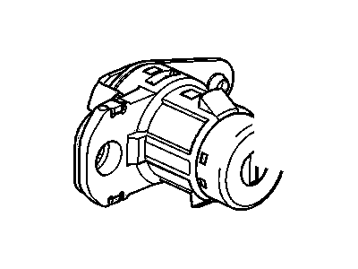 Cadillac 20766968 CYLINDER KIT,FRONT SIDE DOOR LOCK(UNCODED)(INLCS 32)(SEE GROUP 10.000 "LOCK CYLINDER SET/DOOR" FOR DETAILED ILLUSTRATED VIEW)