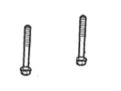 Chevy 11546554 BOLT,CRANKSHAFT BEARING CAP(OUTBOARD BOLT(SEE SERVICE INFORMATION FOR BOLT INSIDE DIAMETER)(FOR 2ND DESIGN SEE 11548075)(M10X2X82)