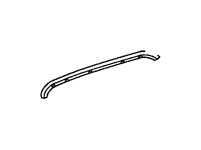 Chevy 14016509 WEATHERSTRIP, REAR DOOR TOP