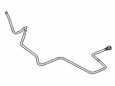 Buick 84378736 PIPE,EVAP EMISSION FRONT(SEE GROUP 03 "FUEL SUPPLY SYSTEM" FOR DETAILED ILLUSTRATED VIEW)(W/O CONNECTOR)