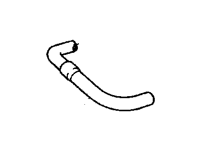 Oldsmobile 24503169 PIPE,HEATER OUTLET(UPPER)(TO ENGINE FRONT COVER)(INCLUDES 69)