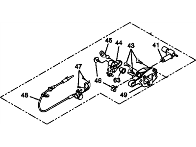 GMC 3793014 PIN(AUTOMATIC TRANSMISSION CONTROL LEVER PIVOT)