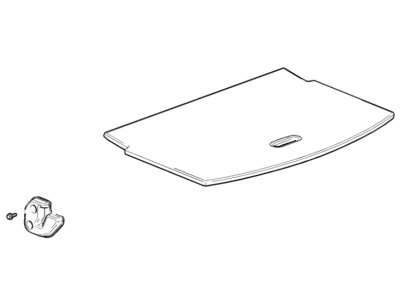 Chevy 42564933 TRAY PKG,REAR COMPARTMENT FLOOR STOWAGE COMPARTMENT(INCLUDES 2-4)(DARK GALVANIZED)(INSTALL 0.10)(2.83 KGS)