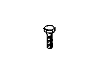 GMC 8639743 SCREW, HEXAGON W/CONICAL WASHER (M6X1X16)(AS REQUIRED)