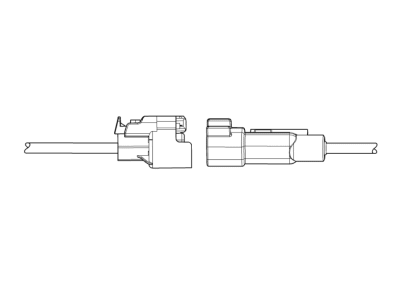 Chevy 88988837 CONNECTOR,WIRING HARNESS(BODY CONTROL MODULE X5)(BROWN)(25-WAY FEMALE)(W/O LEADS)(2.560)(SIDE ELECTRIC CODE: K9)