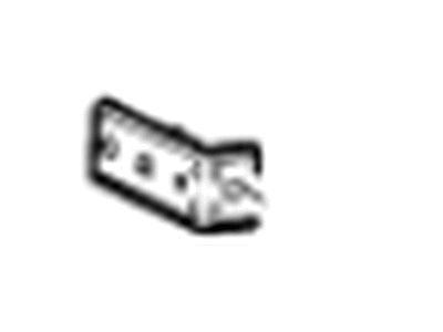 GMC 23235093 BRACKET,HEADLAMP(90 DEGREE. ANGLE W 4 HOLES)(7.006)