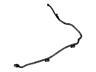 GM 15807974 Cable Assembly, Radio & Mobile Telephone & Vehicle Locating Antenna