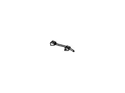 Oldsmobile 12336065 HOSE,WINDSHIELD WASHER NOZZLE(INCLUDES LOWER NOZZLE)(PART OF 3)(LOWER NOZZ ONLY,FOR BOTH UPPER & LOWER,ORDER WINDSHIELD WIPER ARM FROM GROUP 10147)