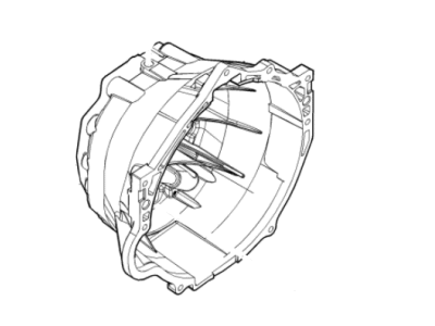 Chevy 24286977 HOUSING,CLUTCH(INCLUDES 2,4-8,11-14,21-27)