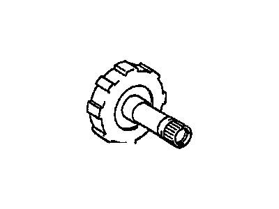 GMC 24230480 HUB,4-5-6 CLUTCH(W/ OUTPUT CARRIER SHAFT & DAMPENER)(SEE GROUP 04 "AUTOMATIC TRANSMISSION/CLUTCH HUB" FOR DETAILED ILLUSTRATED VIEW)