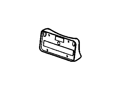 Cadillac 11514625 BOLT,HEXAGON-HEAD, W/CONICAL WASHER,6X1.0X30,FULL THREAD,17O.D.,9.8,PHOSPHATE ELECTRO-ORGANIC(FRONT LICENSE PLATE BRACKET)