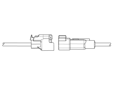 Chevy 13594678 CONNECTOR KIT,BODY WIRING HARNESS(FUSE BLOCK - REAR BODY X1)(GREEN)(49-WAY FEMALE)(W/O LEADS)(SIDE ELECTRIC CODE:  X53A)