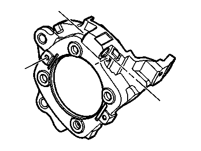 Chevy 15265913 ANCHOR,REAR PARKING BRAKE