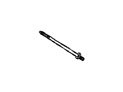 GMC 15675351 STUD,TOOL STOWAGE(118MM LONG)(17.510)