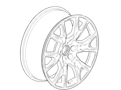 GMC 84586634 WHEEL (KIT),ALUMINUM(INSTALL 0.40)