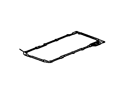 Pontiac 12643081 GASKET,OIL PAN(PART OF 400)