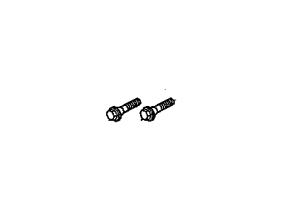 Chevy 11515792 BOLT,HEX FLANGED HEAD,M8X1.25X40,22THD,18 O.D.,MAC-POINT,10.9,7112M(WATER PUMP)